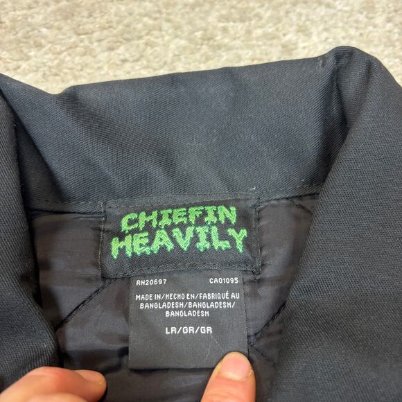 Dickies Chiefin Heavily Full Zip Jacket Rare Men's Large - Picture 6 of 16